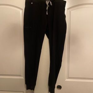 Figs Black XXL tall Zamora joggers